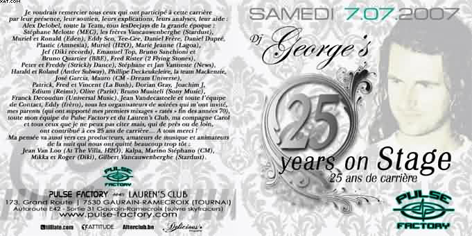 2007 Georges25yearsa